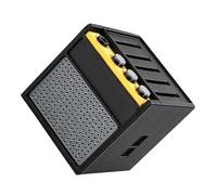 Boîte de médiators légère unique en forme de haut-parleur pour médiators de guitare, accessoires pour instruments de musique