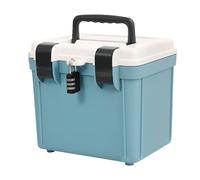 Boîte De Médicaments Verrouillable - Organisateur Portable Verrouillable | Nombres | Grande Boîte De Rangement | Organisateur, Portable, Avec Verrouillage De Mot De Passe, Grande Capacité, Outil De Do