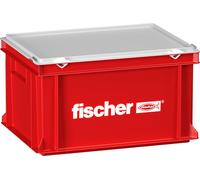 Boîte de montage Fischer HWK, rouge, grande 300x400x200 mm