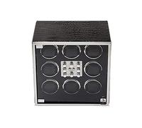 Boîte de montre, peut accueillir 8 montres, boîte de montres de violation autonome importée, oreiller de visualisation doux et flexible, moteur importé, conception anti-magnétique, 36,5 25,5 37,0 cm