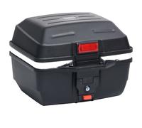 Boîte de Moto 24 L pour un Seul Casque Top Case Coffre Bagage Arrière vidaXL