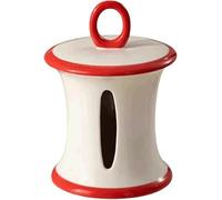 boîte de mouchoirs, Boîte à mouchoirs en céramique, Distributeur Portable Multicolore(Red)
