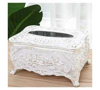 Boite de Mouchoirs Boîte de Tissu Acrylique Durable de Bureau Universal Luxe Européenne Paper Rack Bureau Table Accessoires Accueil Office KTV Hôtel Hôtel Porte-Cas Facial Boite Mouchoir (Color : S)