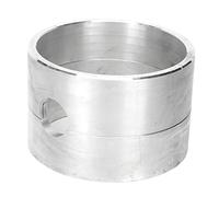 Boîte de Moulage au Sable, Moule de Moulage de Bijoux Résistant aux Hautes Températures en Alliage d'aluminium Cylindrique pour l'artisanat en Métal de Bricolage