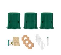 boîte de moxibustion, Conception portative à deux usages, outil de thérapie thermique d'acupoints universel for le réservoir bâton Moxa corps entier(3pcs)