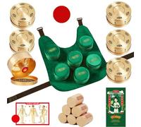 boîte de moxibustion, Couverture en tissu cuivre sans fumée à usage domestique, outil de traitement Portable, ensemble bâtons Moxa universels for tout le corps(6 units for the shoulders)
