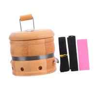 Boîte de Moxibustion en Bambou Marron Grand Modèle