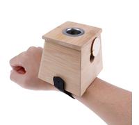 Boîte De Moxibustion En Bambou Naturel À Un Trou, Bâton De Massage D'acupuncture, Brûleur De Moxibustion, Soins De Santé De Relaxation Corporelle
