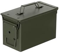 Boîte de munitions US, Cal. 50 mm, M2A1, Métal, Noir