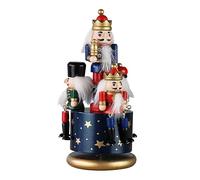 Boîte De Musique De Vacances - Boîtes Musicales De Casse-noisette De Noël, Figurines Rotatives Peintes À La Main | Boîte De Musique Décorative Festive, Ornement De Vacances Coloré Pour Les Magasins De