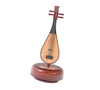 Boîte de Musique, Instrument à Cordes à Corde Boîte de Musique Ornements de Bureau de Bureau (Luth chinois)