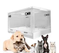 Boîte De Nébulisation pour Animaux De Compagnie, Incubateur D'atomisation pour Chiens Et Chats, Boîte D'oxygénothérapie pour Chiots, Boîte De Nébulisation pour Chaton M