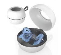 Boîte de nettoyage de sucettes avec rayons UV - Stérilisateur UV porte-tétine pour | Gardien désinfectant pour usage quotidien voyage maison extérieure