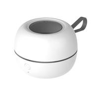 Boîte de nettoyage de tétine - boîte de stérilisateur de tétine légère UVC | Étui de nettoyage lumineux UV pour bébé Pacifie | Étui de protection de rondelle étanche pour les positionneurs Ortod