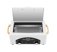 Boîte de Nettoyage d'Outils en Métal, Machine de Nettoyage d'Outils à Ongles Haute Température, Boîte de Nettoyage d'Outils en Métal pour Salon de Coiffure et Spa