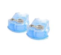 Boîte de nettoyage for rasoir électrique (2 pièces) et liquide de nettoyage, cartouche d'encre propre et mise à jour, compatible avec Braun CCR4/CCR2