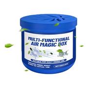 Boîte de neutralisation des odeurs - Récipient de contrôle des odeurs de 100 g, étui de suppression des odeurs pour chambre à coucher, unité de garde de fraîcheur avec capture de poussière