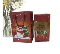 Boîte de Noël pliable - Accessoires d'anniversaire - Enveloppe rouge - Pour et adultes - Planificateur de fête - Propriétaires de maison, fêtes de bureau, événements scolaires, réunions de