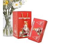 Boîte de Noël pliable et rebondissante - Coffret cadeau amusant pour adolescents et adultes, fournitures de fête de Noël pour décorateurs d'intérieur, organisateurs de fêtes, événements scolaires et c