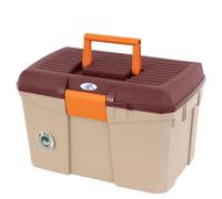 Boîte de pansage avec couvercle Merkloos Carlo II Beige 40x27,5x24,5 cm