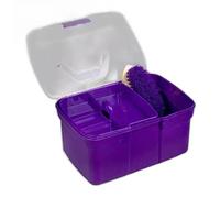 Boîte de pansage mallette enfant Horze Violet TU