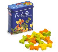 Boîte de pâtes farfalle bleu TU