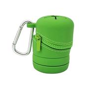 Boîte De Pêche À La Mouche - Boîte De Pêche À La Mouche Pliable En Silicone Avec Fermeture Éclair, Récipient Pliable En Caoutchouc, Poubelle Multifonctionnelle Portable, Conteneur De Gestion Des Déche