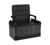 Boîte de pêche | Organisateur de stockage pliable, boîte à outils multifonctionnelle portable 3en 1 | Boîte à équipement double couche, conception de grande capacité pour les aventures