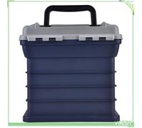 Boîte de pêche - V GEBY - 4 couches - Matériaux ABS et PP - Compact et léger - Pratique pour la pêche