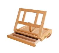 Boîte de peinture Esquisses Portable Chevalet de table portable en bois, réglable, multifonction, boîte peinture artistique, pliable et professionnel for artistes