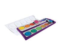 Boîte de peinture standard d'école K24, 24 couleurs