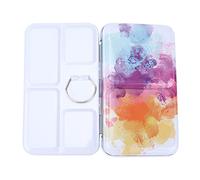 Boîte de Peinture Vide Palette de Peinture Pliante Portable pour Aquarelle pour Aquarelle Acrylique Gouache Peinture à L'huile