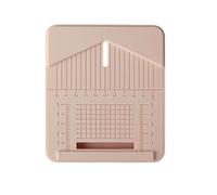 Boîte de perçage de boucles d'oreilles avec collecteur intégré pour polymères en argile, boucles d'oreilles, bijoux et petits systèmes de perforation pour loisirs créatifs