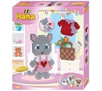 Hama Perles à repasser Le Dressing du Chat – 2500 perles, 1 plaque, Taille Midi, Boîte cadeau