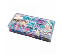 Buki – Boîte de perles en bois PE015 – Multicolores – Enfant mixte