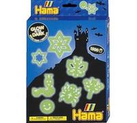 Création perle et bijou Hama - Boite de perles Hama Midi - Technique à repasser : Phosphorescent
