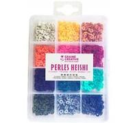 Boite de perles Heishi Vif Multicolore G