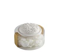 Boîte de pétales de savon parfumé blancs - Parfum Rose