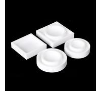 Boîte de Pétri - Plat d'évaporation circulaire, acide et résistant, résistance aux hautes températures, 1 PCS(D90x15mm)