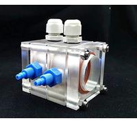Boîte de pile à combustible en acrylique à haute transparence - réacteur à cellules électrolytiques usiné(300ML)
