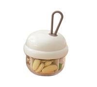 Boîte de pilules de voyage | Organisateur de suppléments avec 4 compartiments - Pilulier portable | Pour hommes, personnes âgées, jeunes, extérieur, déplacements, randonnée