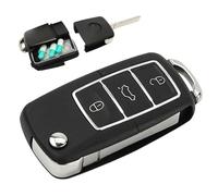 Boîte de pilules portable - Polyester 7x3.5x1,5 cm de la taille de poche étanche | Petite boîtier de stockage, compartiment caché, organisateur de voyage, contenant de bijoux PIĺl | Camping, gymnase,