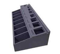 Boîte de planification d'écrous à vis mettant en évidence la structure stratégique renforcée et la structure d'étiquetage personnalisable Conteneur de planification d'écrou et de vis