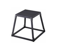 Boîte de Pliométrie 458 mm Plateforme Pliométrique Antidérapante Charge 227 kg Boîte à Saut Musculation Fitness Crossfit pour Entr