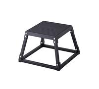 Boîte de Pliométrie Pour Saut Musculation Gym Antidérapant Noir Capacité227kg 30.5cm