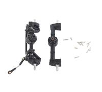 Boîte de Pont Avant Arrière en Métal pour WPL C14 C24 C34 C44 B14 B24, Pièces de Rechange pour Voiture RC 1/16, Engrenages Durables avec Vis de Montage, Remplacement Facile pour Mo