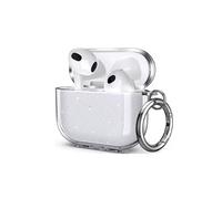 Boîte de poudre de conception simple de couleur unie avec sangle, étui de protection pour écouteurs TPU compatible avec Apple Compatible avec Airpods1/2 AirPods Pro AirPods1/2,AirPods Pro,AirPods 3,Ai