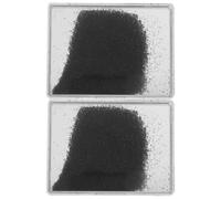 Boîte de Poudre de Fer Magnétique 2 Pièces en Plastique Noir | Couvercle Transparent, Démonstrations Pratiques pour Cours de Physique, Aimants Permanents et Barres