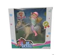 Boite de poupée - EQUIP LOISIRS - Bella et son cheval - Multicolore - 3 à 6 ans - Fille