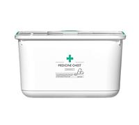 Boîte de premiers secours - Boîte de rangement pour médicaments | Boîte de rangement pour médicaments de premiers secours avec poignée | Pilulier familial multicouche | Boîte de transport de pilules